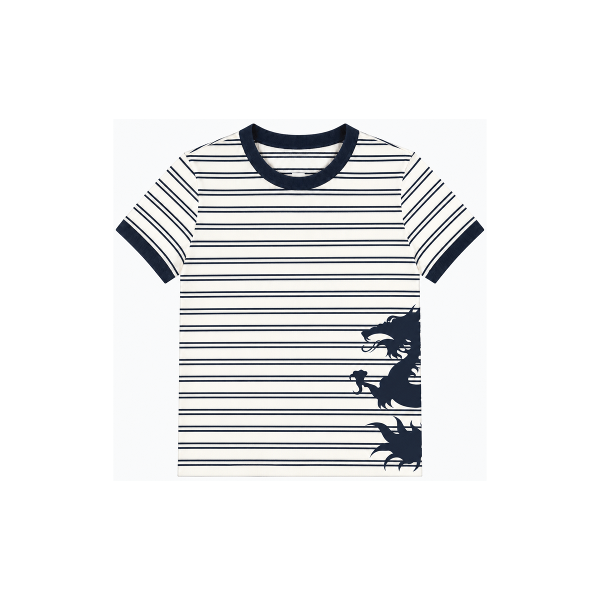 CÎROC Boyz Striped PROIBITO Crop Top