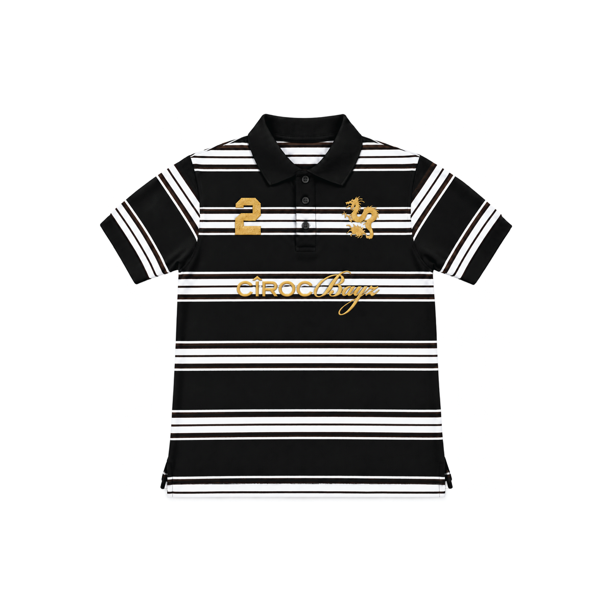 CÎROC Boyz Striped Uniform Polo