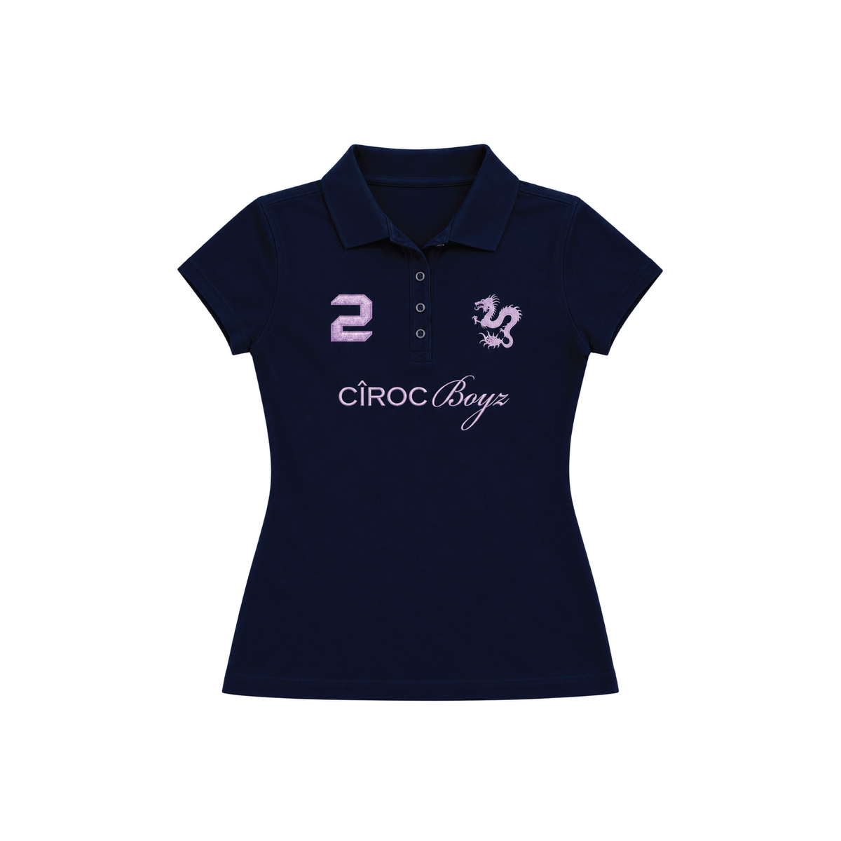 CÎROC Boyz Lavender Crest Polo