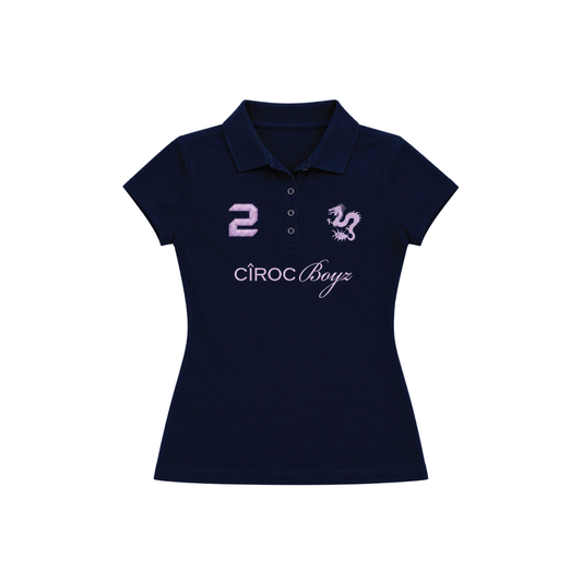 CÎROC Boyz Lavender Crest Polo