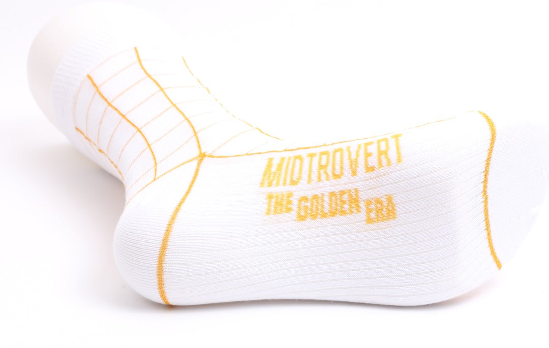 Midtrovert 'The Golden Era' Gridline Socks