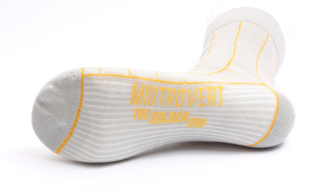 Midtrovert 'The Golden Era' Gridline Socks