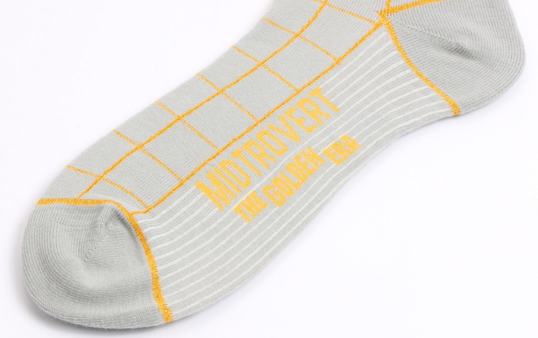 Midtrovert 'The Golden Era' Gridline Socks
