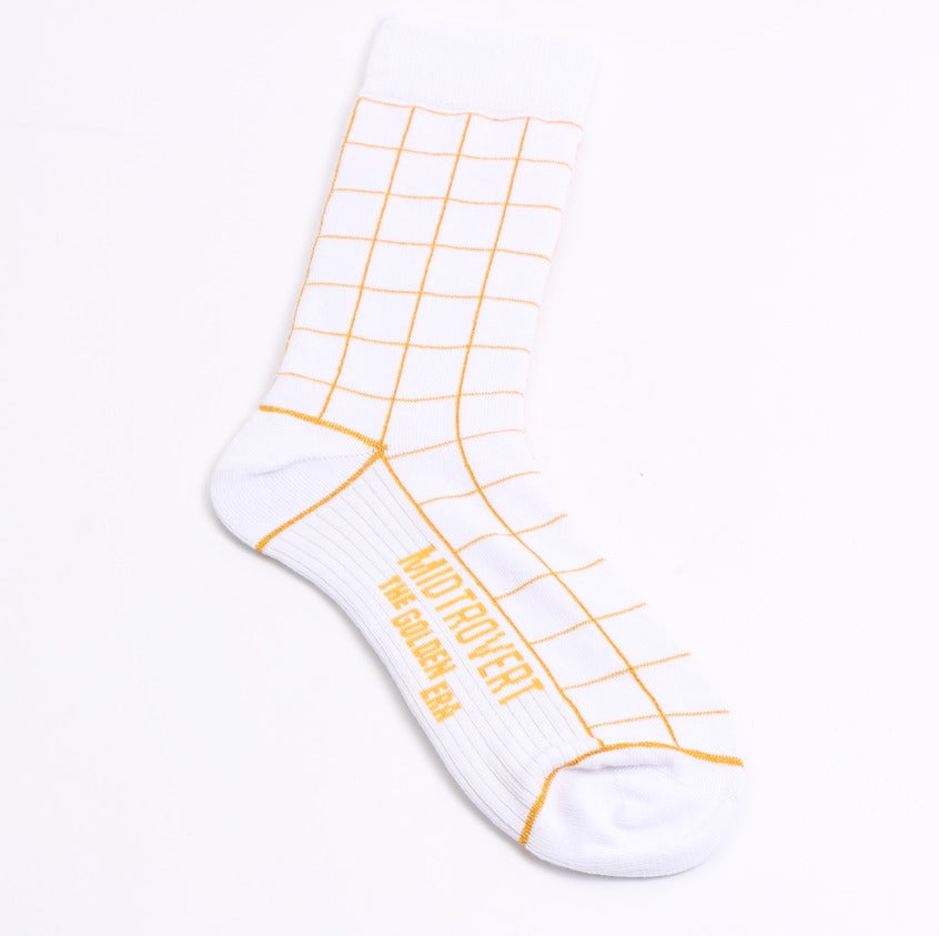 Midtrovert 'The Golden Era' Gridline Socks