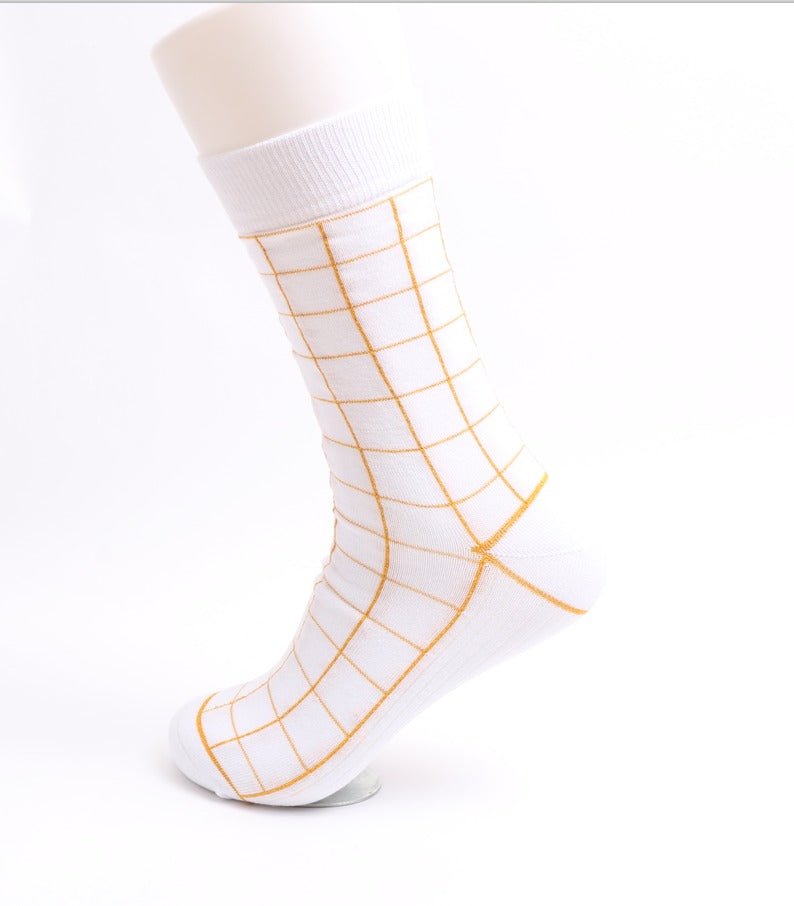 Midtrovert 'The Golden Era' Gridline Socks