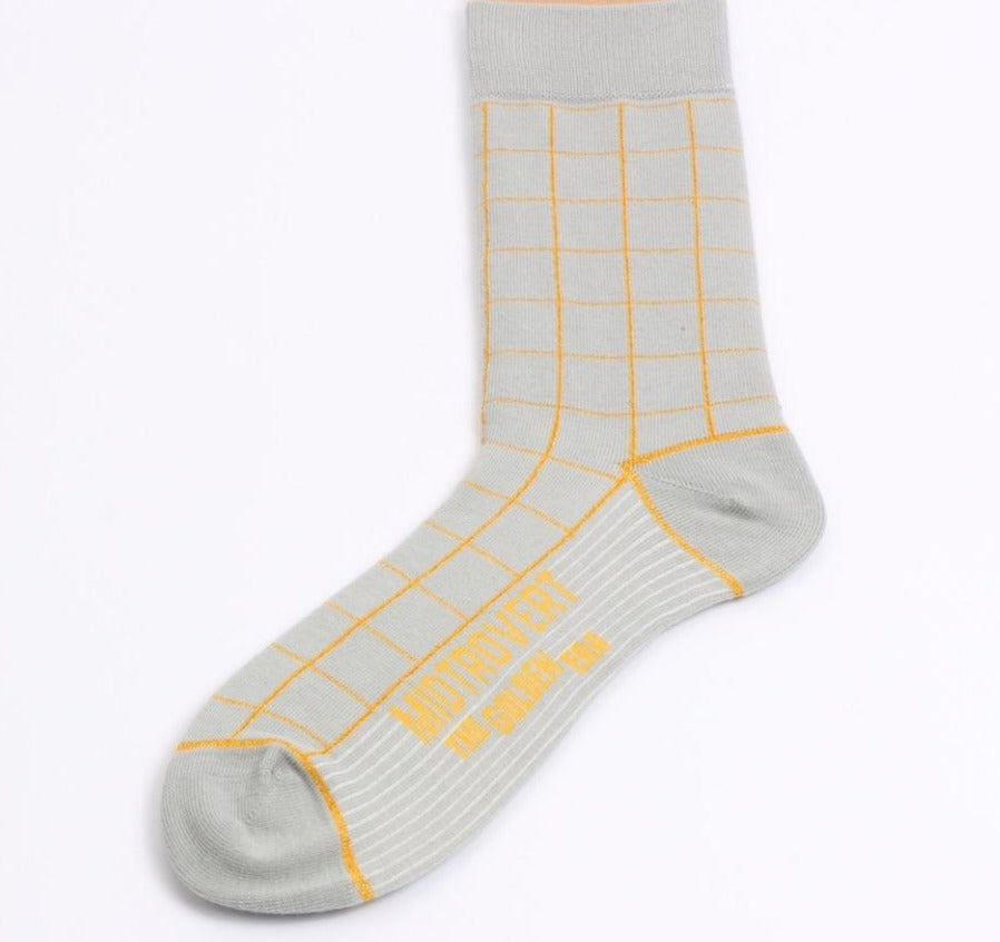 Midtrovert 'The Golden Era' Gridline Socks